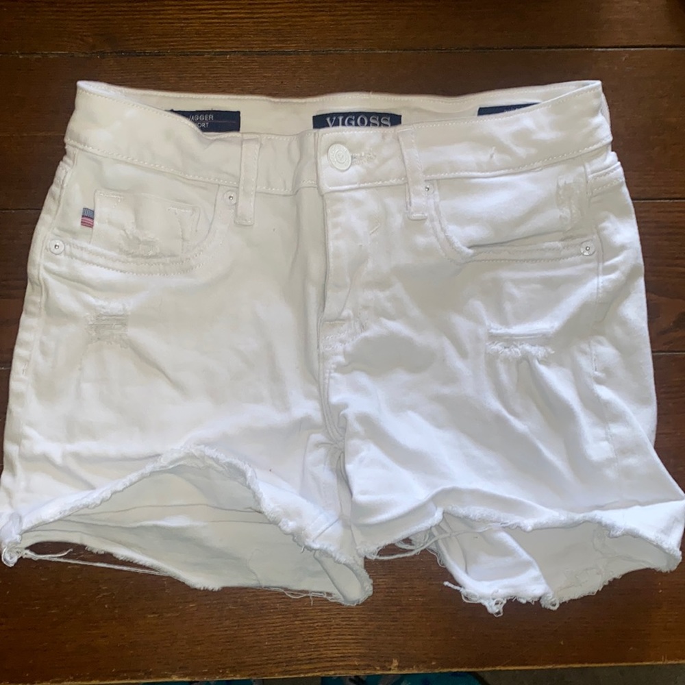 White shorts